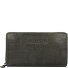  Submarine Wallet Leather 18,5 cm Model grün