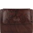  Donna Aurona Wallet RFID Leather 14 cm Model dunkelbraun