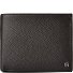  Mica Portfel Ochrona RFID Skóra 12 cm Model ebony