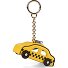  Skórzana przywieszka do torby 9 cm Model yellow multi