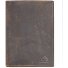  Vintage ID Card Case Leather 11,5 cm Model braun