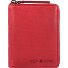 Vintage Washed Leather Wallet 10 cm Model red Vintage Washed Leather Wallet 10 cm Model red