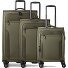  Travel Line 9704 4 kółka Zestaw walizek 3-części z funkcją poszerzenia Model olive