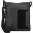 Torba na ramię skórzana 22 cm Model black/pace Torba na ramię skórzana 22 cm Model black/pace