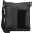  Torba na ramię skórzana 22 cm Model  black/pace