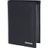  Leather Portfel Ochrona RFID Skóra 10 cm Model schwarz-pure 2.0metal square