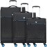  Crosslite 4 Roll Suitcase Set 3szt. Model nero