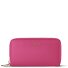  Bologna Leather Portfel Ochrona RFID Skórzany 20 cm Model hot pink