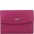  Joy Portfel Ochrona RFID Skórzany 10.5 cm Model purple plum