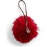  Skórzany brelok do torebki, 23 cm Model festive red