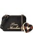  Heart Charm Torba na ramię Skóra 20 cm Model black