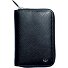  Capri Portfel Ochrona RFID Skórzany 8 cm Model schwarz