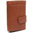 Nivala Portfel Ochrona RFID Skórzany 7.5 cm Model cognac Nivala Portfel Ochrona RFID Skórzany 7.5 cm Model cognac