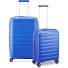  B-Flying 4 kółka Zestaw walizek 2-części z plisą rozprężną Model ultraviolet