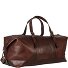  Roma Travel Bag Leather 57 cm Model braun
