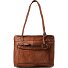  Urban Poets Torba na ramię Skóra 33 cm Model cognac