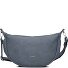  Mademoiselle.M Torba na ramię 34 cm Model nubuk blue