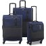 Metropolitan 4 kółka Zestaw walizek 3-części z plisą rozprężną Model blue Metropolitan 4 kółka Zestaw walizek 3-części z plisą rozprężną Model blue