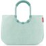 Loopshopper L Frame Shopper Bag 46 cm Model frame cord mint Loopshopper L Frame Shopper Bag 46 cm Model frame cord mint