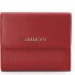  Bologna Leather Portfel Skóra 12 cm Model red