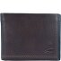  Osaka Wallet RFID Leather 12 cm Model braun