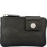  Henau Sigwulf Portfel z kluczem Skórzany 11.5 cm Model black