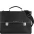  Valencia Teczka Skóra 37 cm Komora na laptopa Model black