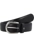  Skórzany pasek biznesowy Model black | 110 cm