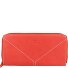  Tumble Nappa Wallet Leather 20 cm Model tomato