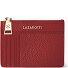  Skórzane etui na klucze Bologna Skórzane etui na klucze 11,5 cm z przegródką na przywieszkę powietrzną Model red