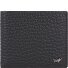  Yannik Portfel Ochrona RFID Skórzany 11 cm Model schwarz
