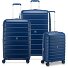  Relife 4 kółka Zestaw walizek 3-części z plisą rozprężną Model blau