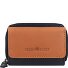 Nappa Portfel Ochrona RFID Skórzany 11 cm Model nacy-tan