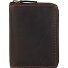  Tornado Portfel Ochrona RFID Skórzany 10 cm Model teak brown