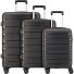 Travel Line 4100 4 kółka Zestaw walizek 3-części Model black Travel Line 4100 4 kółka Zestaw walizek 3-części Model black