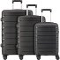  Travel Line 4100 4 kółka Zestaw walizek 3-części Model black