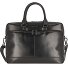  Romano Teczka Skórzany 40 cm Komora na laptopa Model schwarz