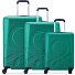  x Zestaw walizek na 4 kółkach United Colors of Benetton Fabrica 3 szt. Model green