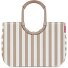  Loopshopper L Shopper Bag 46 cm Model summerstripes coffee