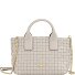  Ibiza Torba Skóra 22 cm Model pearl grey