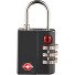  Zatwierdzony zamek szyfrowy Travel Sentry Model black