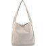  The Beaded One Torba na ramię Skóra 32 cm Model creamy cream