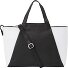  Hirsch Shopper Bag Skórzany 31.5 cm Model schwarz-weiss