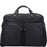  Woven Briefcase Leather 48 cm Model schwarz