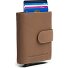  Hollis Portfel Ochrona RFID Skóra 10 cm Model taupe
