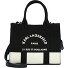 Essentials Torba 18 cm Model cannoli cream-black Essentials Torba 18 cm Model cannoli cream-black