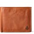  Kairos Portfel Ochrona RFID Skórzany 12 cm Model charming cognac