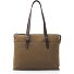  Nubuck Torba na ramię Skórzany 40 cm Komora na laptopa Model taupe