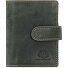  Vintage Original Wallet RFID Leather 8 cm Model green-orange