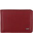 Polo Portfel Ochrona RFID Skóra 22 cm Model rot